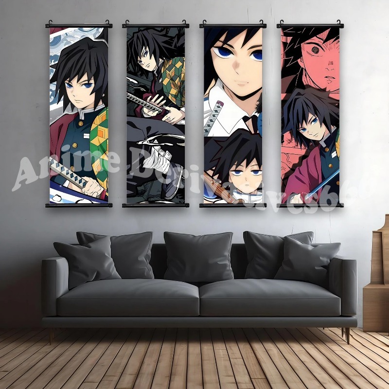 Giyu Tomioka Demon Slayer Wall - Anime Cosplay Wallpaper 评论和价格