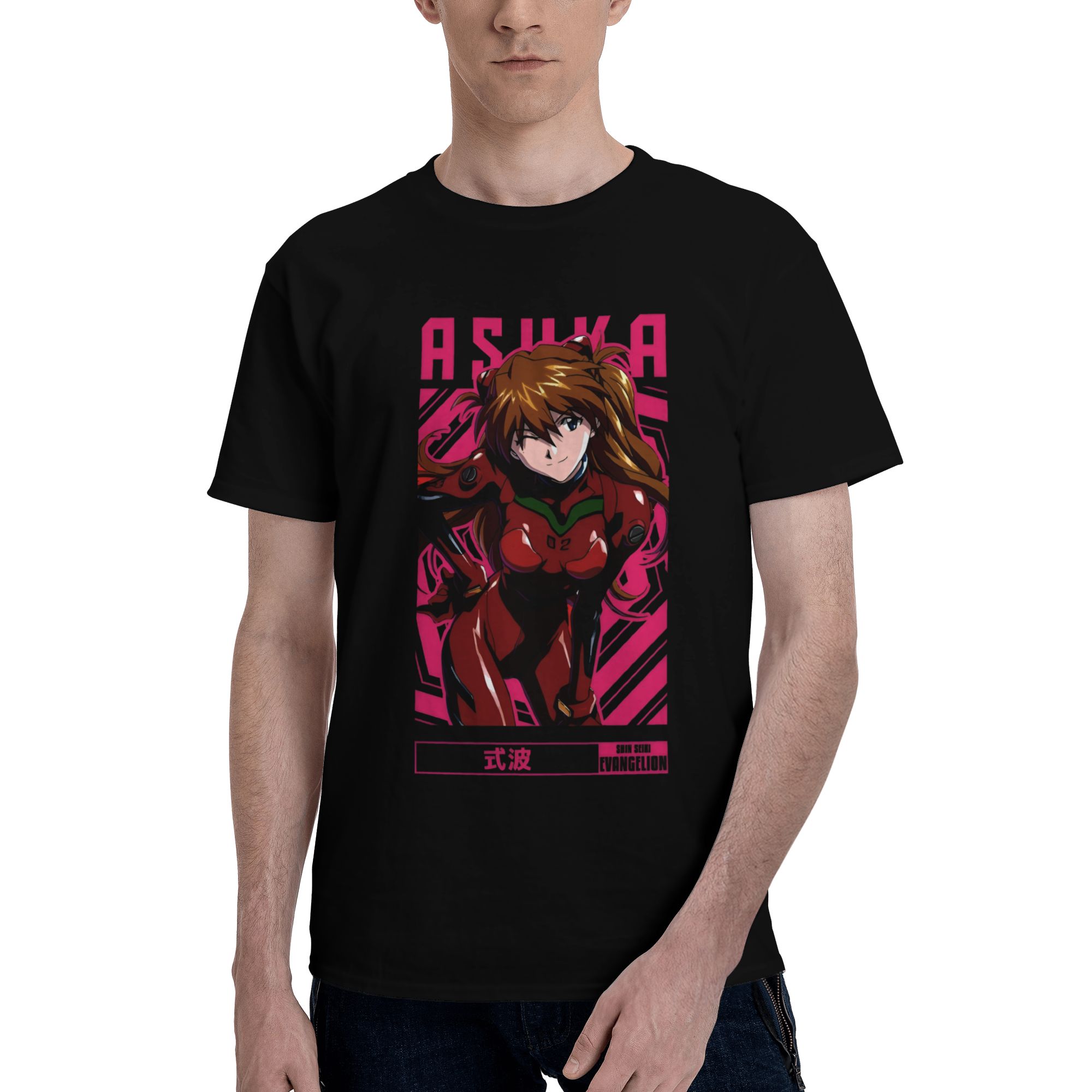 E-Evangelions Tshirt Men Fashi - Anime Cosplay Idea 评论和价格