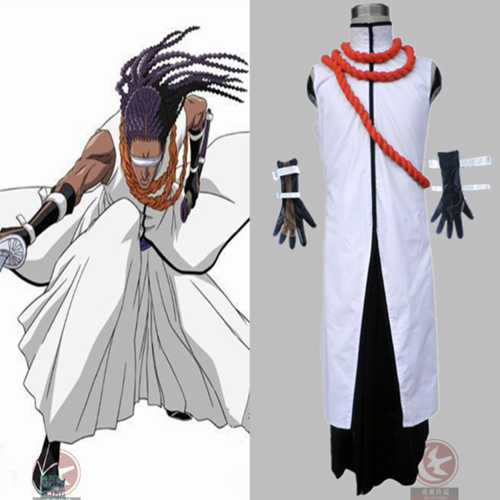 Tousen Kaname Cosplay Costume  - Bleach Captain Coat 评论和价格