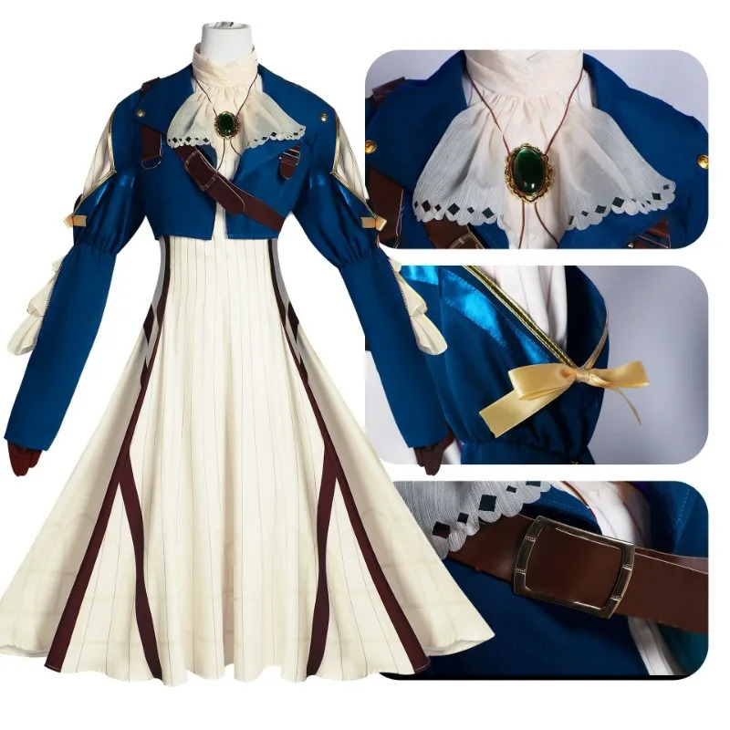 Anime Violet Evergarden Costum - Violet Evergarden Dress 评论和价格