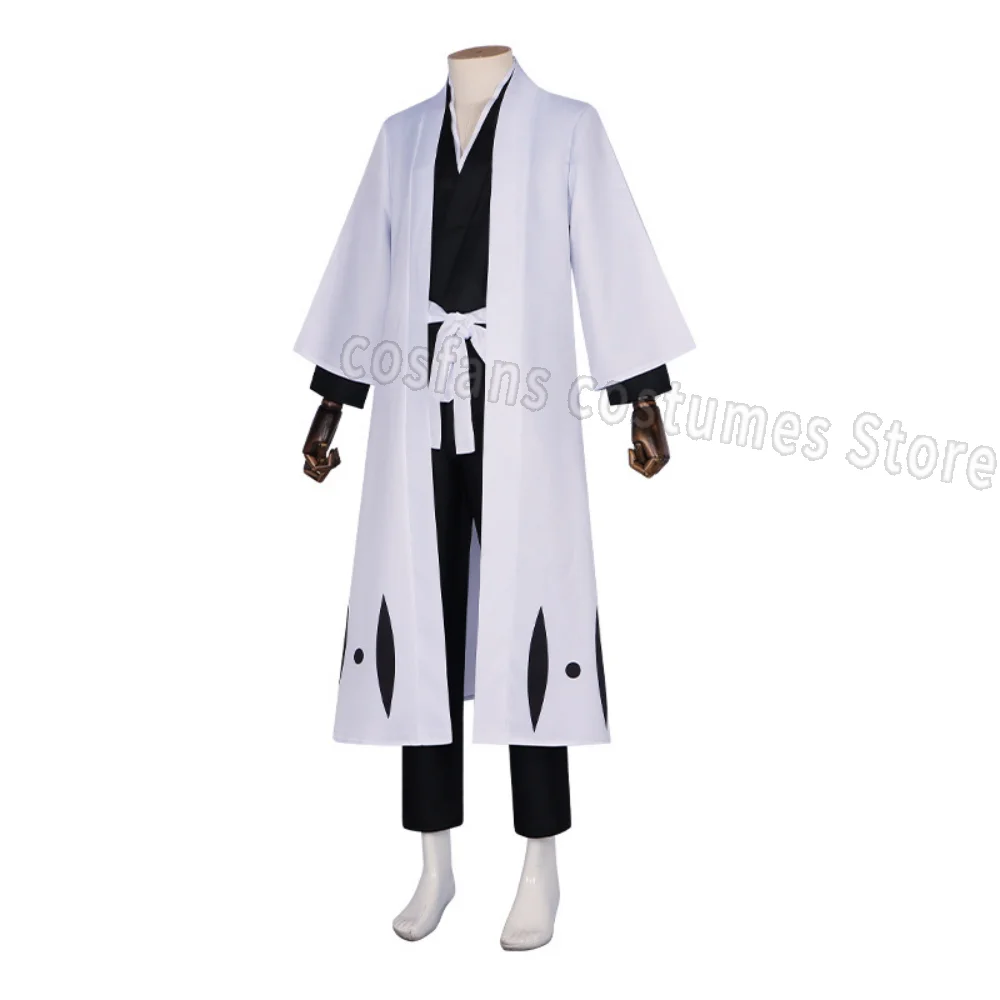 Death Aizen Sousuke Cosplay Co - Bleach Captain Coat 评论和价格