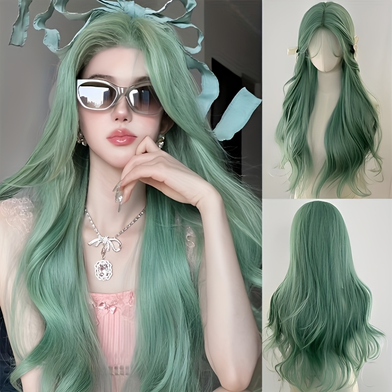 Women's Long Curly Synthetic W - Anime Cosplay Korean Girl 评论和价格