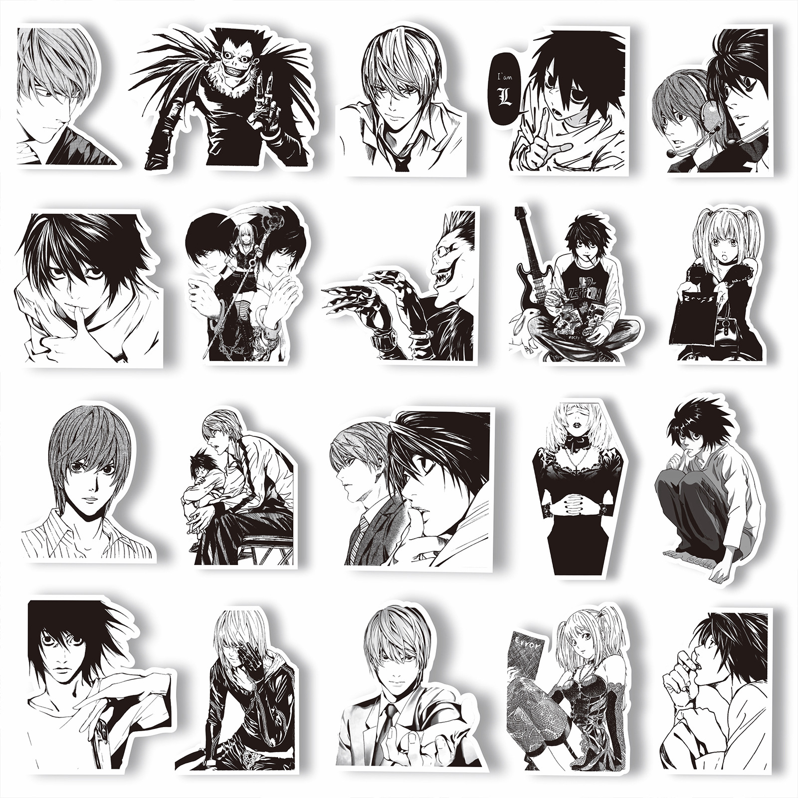 65pcs Death Note Cartoon Stick - Death Note Replica 评论和价格
