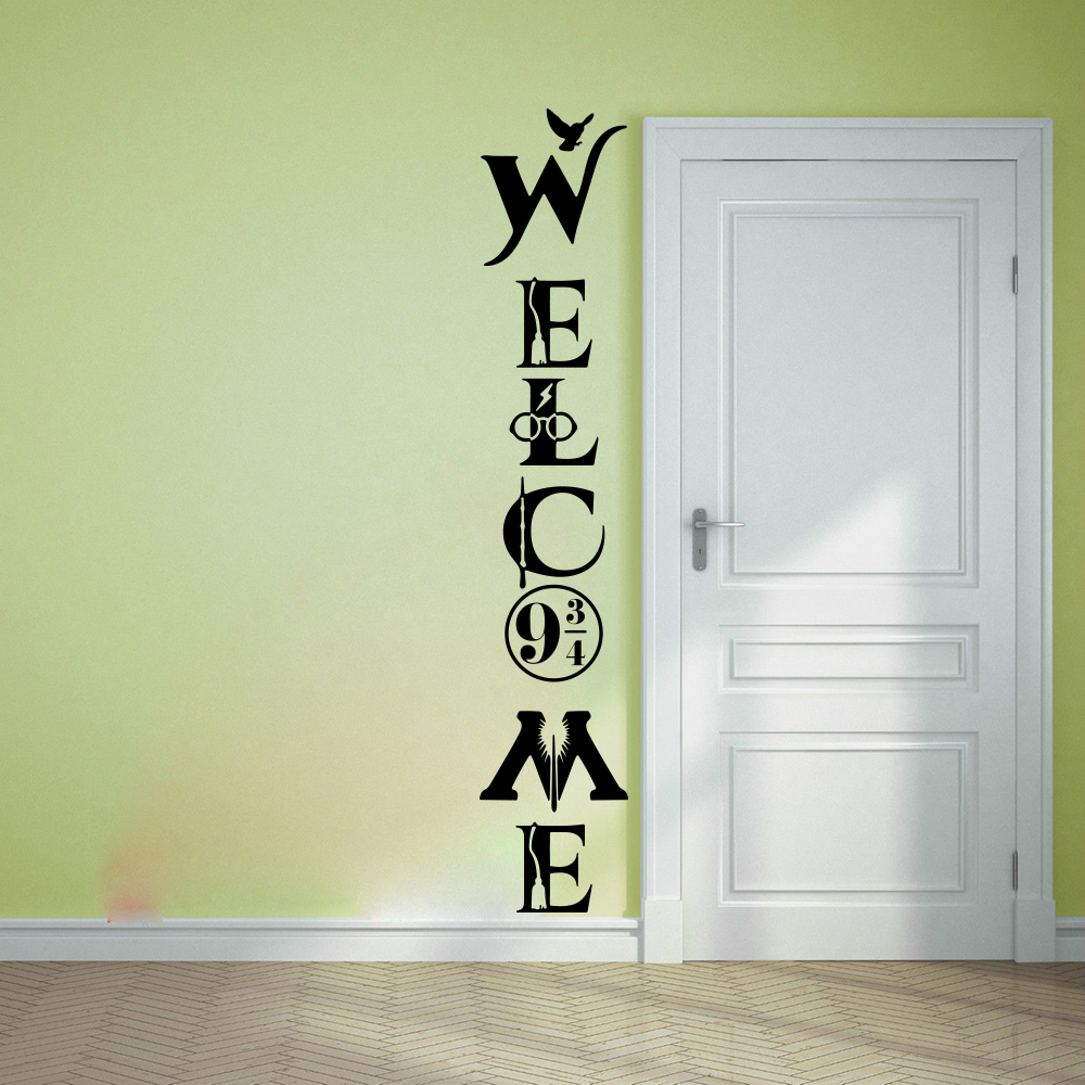 Large Welcome Harr Y Door Wall - Anime Cosplay Wallpaper 评论和价格