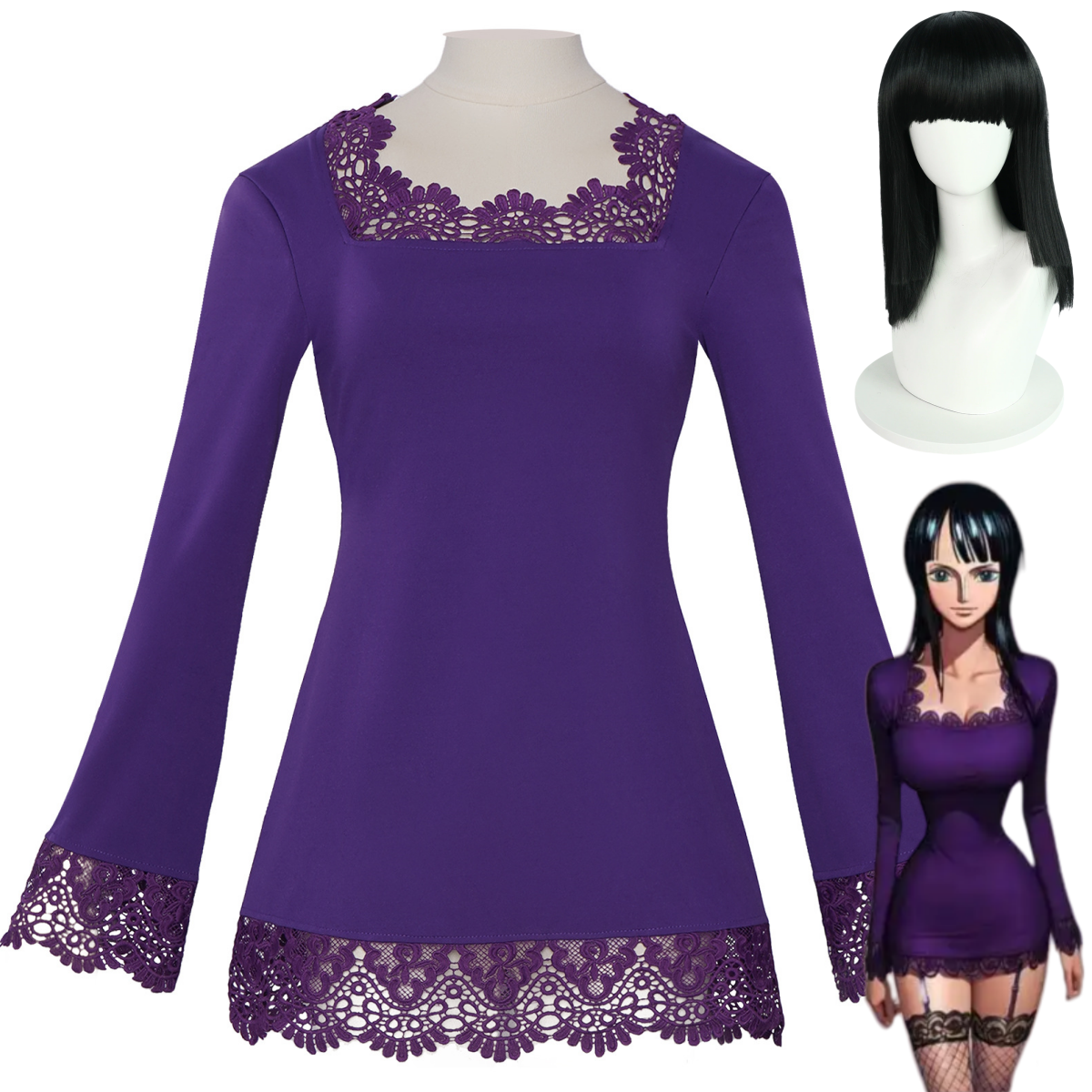 Anime Miss All Sunday Nico Rob - Anime Cosplay Nico Robin 评论和价格