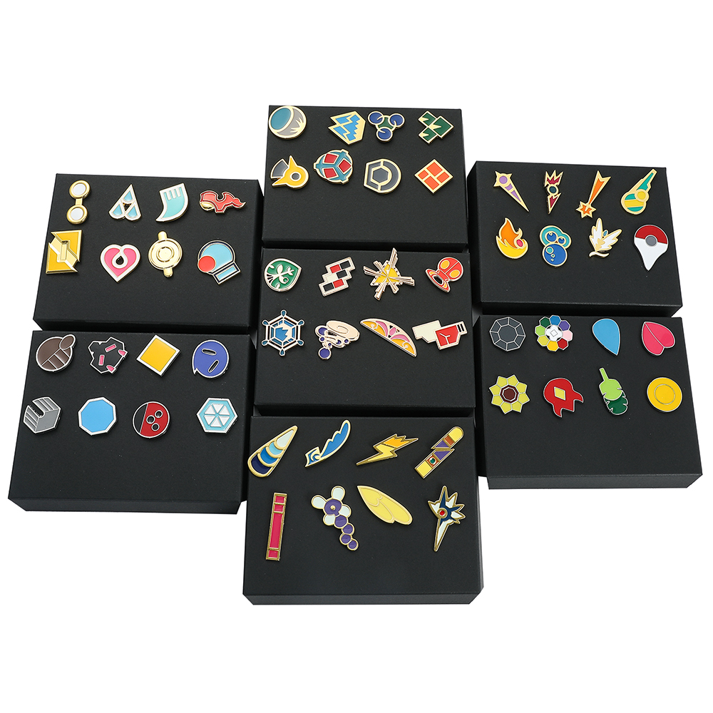 Pokemon Gym Badges Kanto Johto - Anime Cosplay Pokemon 评论和价格