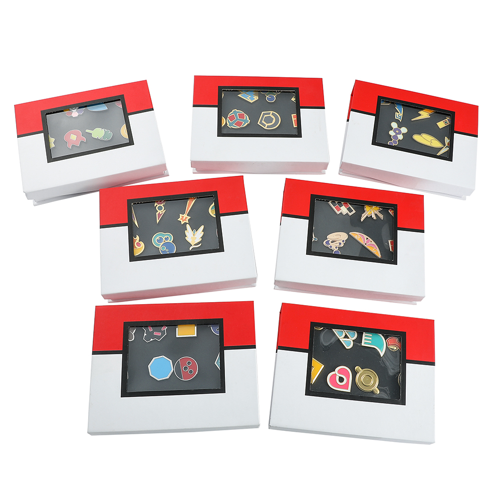 Pokemon Gym Badges Kanto Johto - Anime Cosplay Pokemon 评论和价格