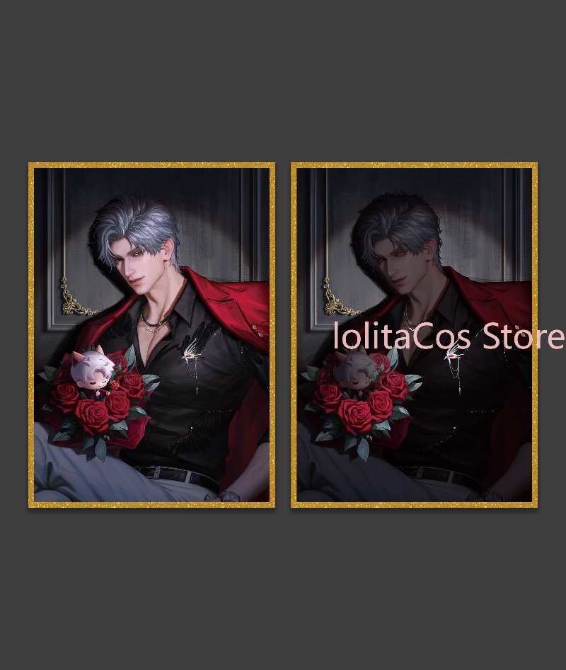 Love and Deepspace Sylus 75mm  - Costume Anime Cosplay 评论和价格